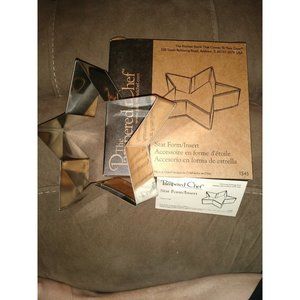 Pampered Chef 1545 Star Form Insert Springform Pancake Cookie Mold [KC]